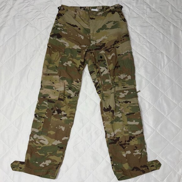 USGI OCP Multicam FR Aircrew Combat Cargo Pants Medium Short 31–35 Waist - Picture 1 of 12